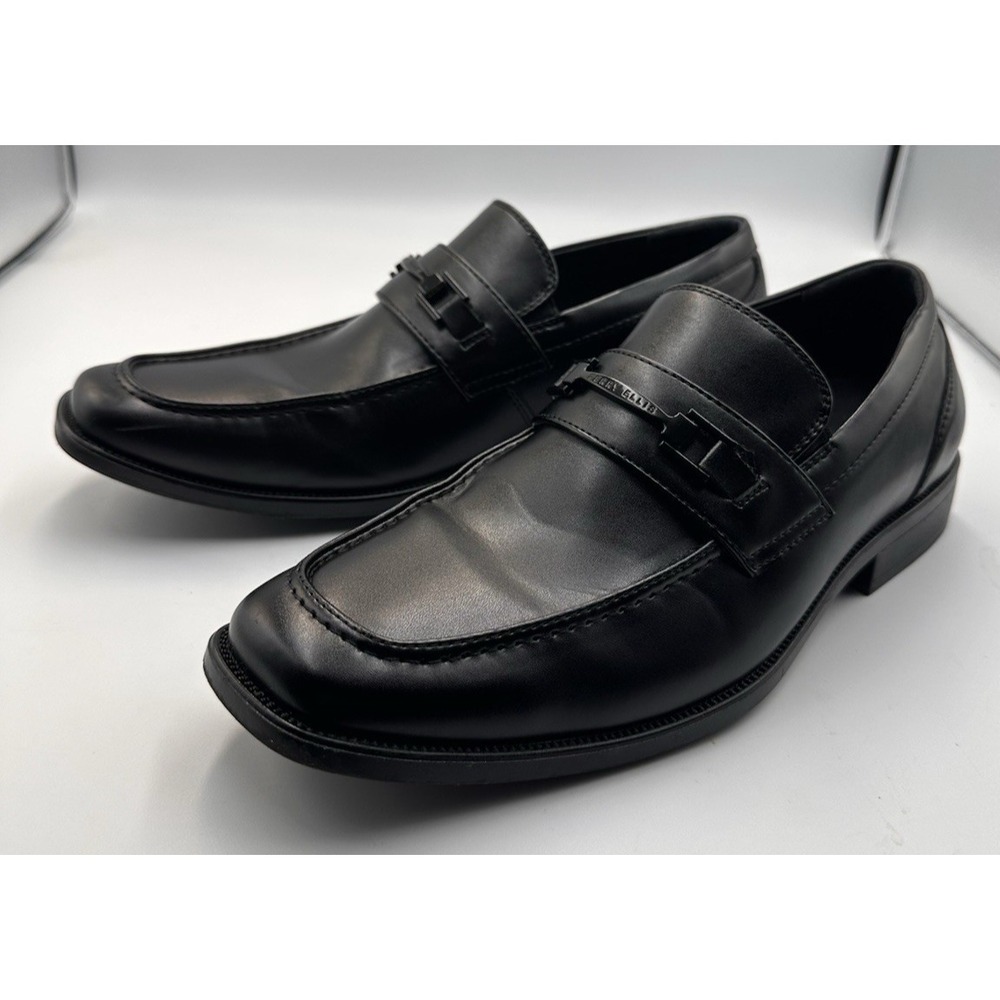 Perry Ellis portfolio mens dress shoes size 9 russel wide model black